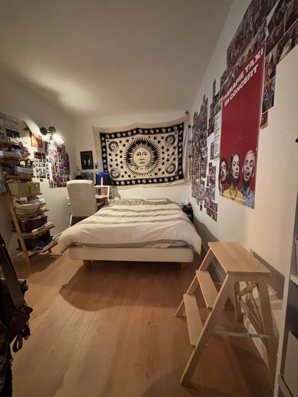 Coloc Argenteuil: chambre dispo dans T4 rénové, 620 € + charges comprises, super ambiance.